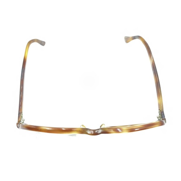 Vintage Tortoise Brown Oversized Square Eyeglasses Frames 140 France Designer - Picture 3 of 12
